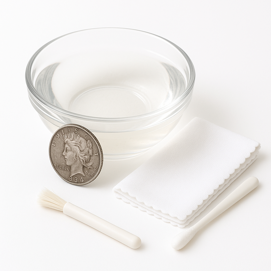 How to Clean Silver Coins Without Damaging Them: The Safe Collector’s Guide